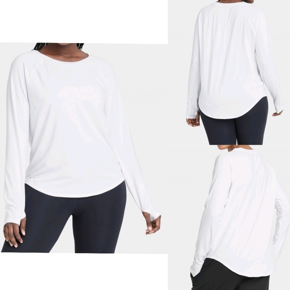 NWT All In Motion Essential Crewneck Long Sleeve Shirt - Picture 1 of 12